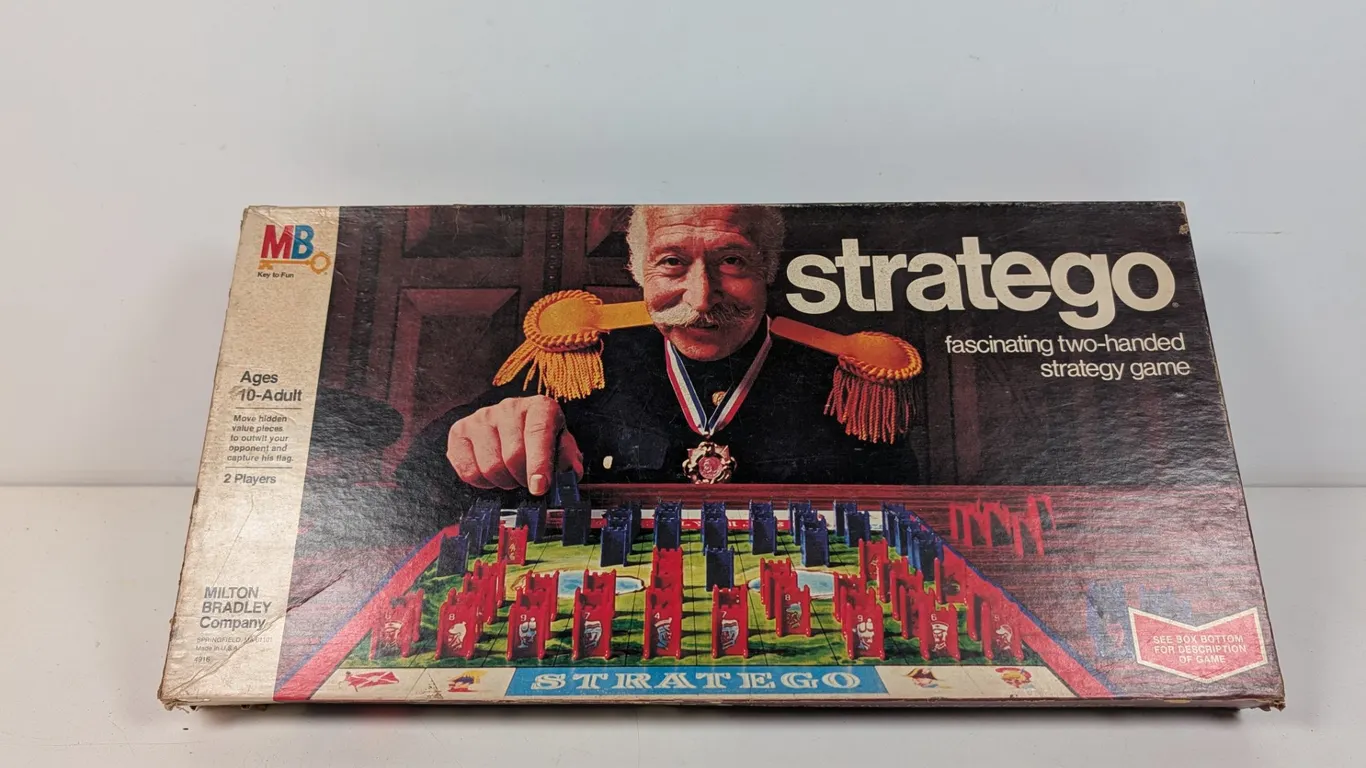Vintage Milton Bradley Stratego Board Game