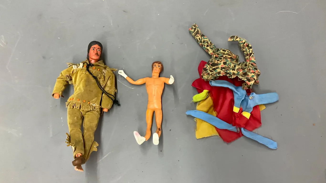 Vintage G.I. Joe & Evil Knievel Action Figure