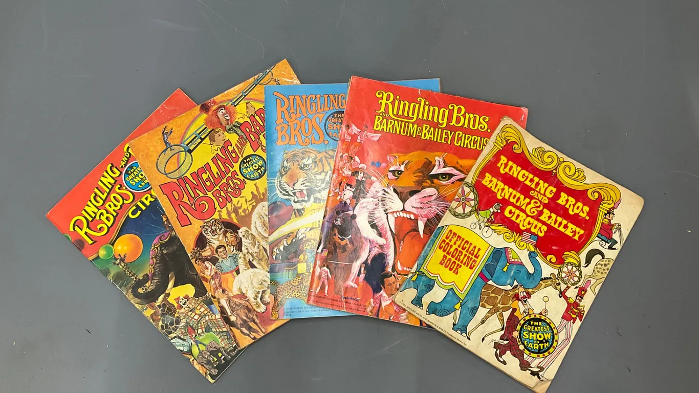 Ringling Bros. and Barnum & Bailey Circus Coloring Books