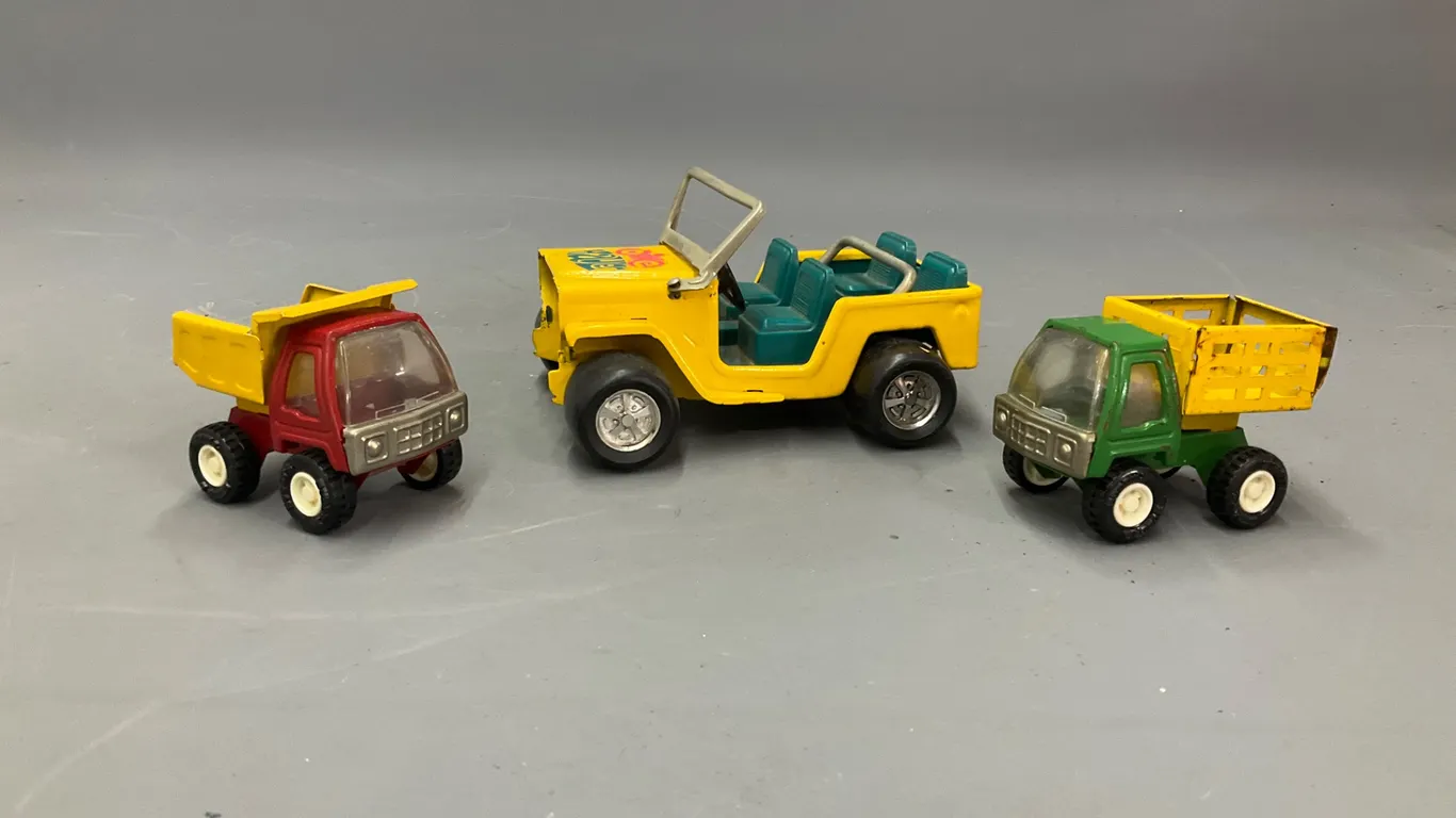 Vintage Buddy L Toy Vehicles Lot of 3