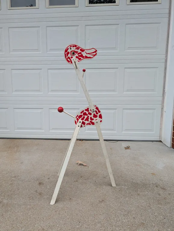 IRMI 1959 Mid-Century Modern Wooden Coat Rack