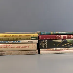 Collection of Craft and Needlework Books