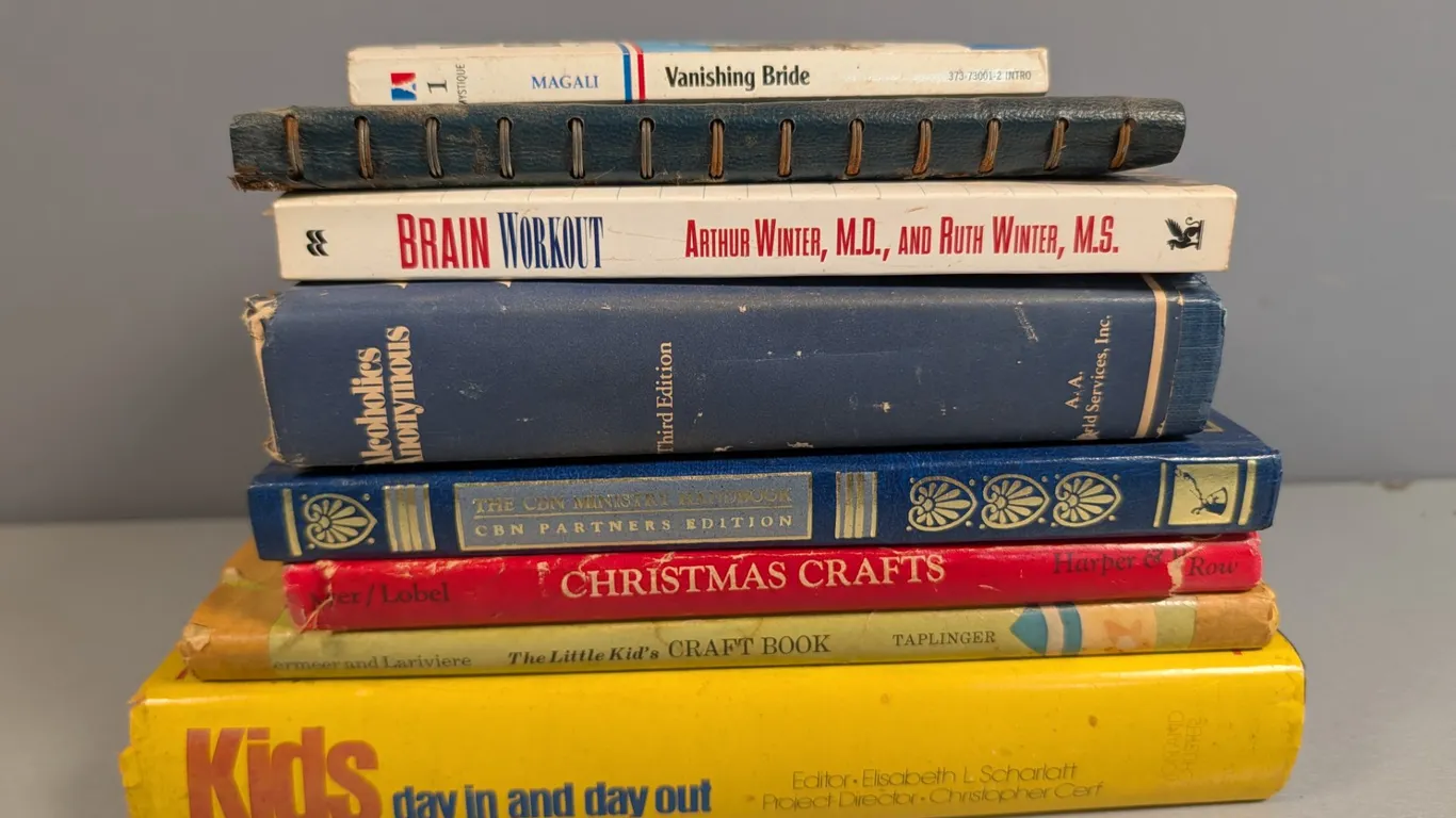 Assorted Vintage Books Collection