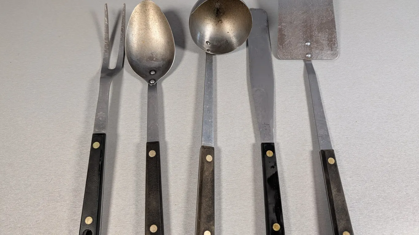 Flint Stainless Steel Kitchen Utensil Set