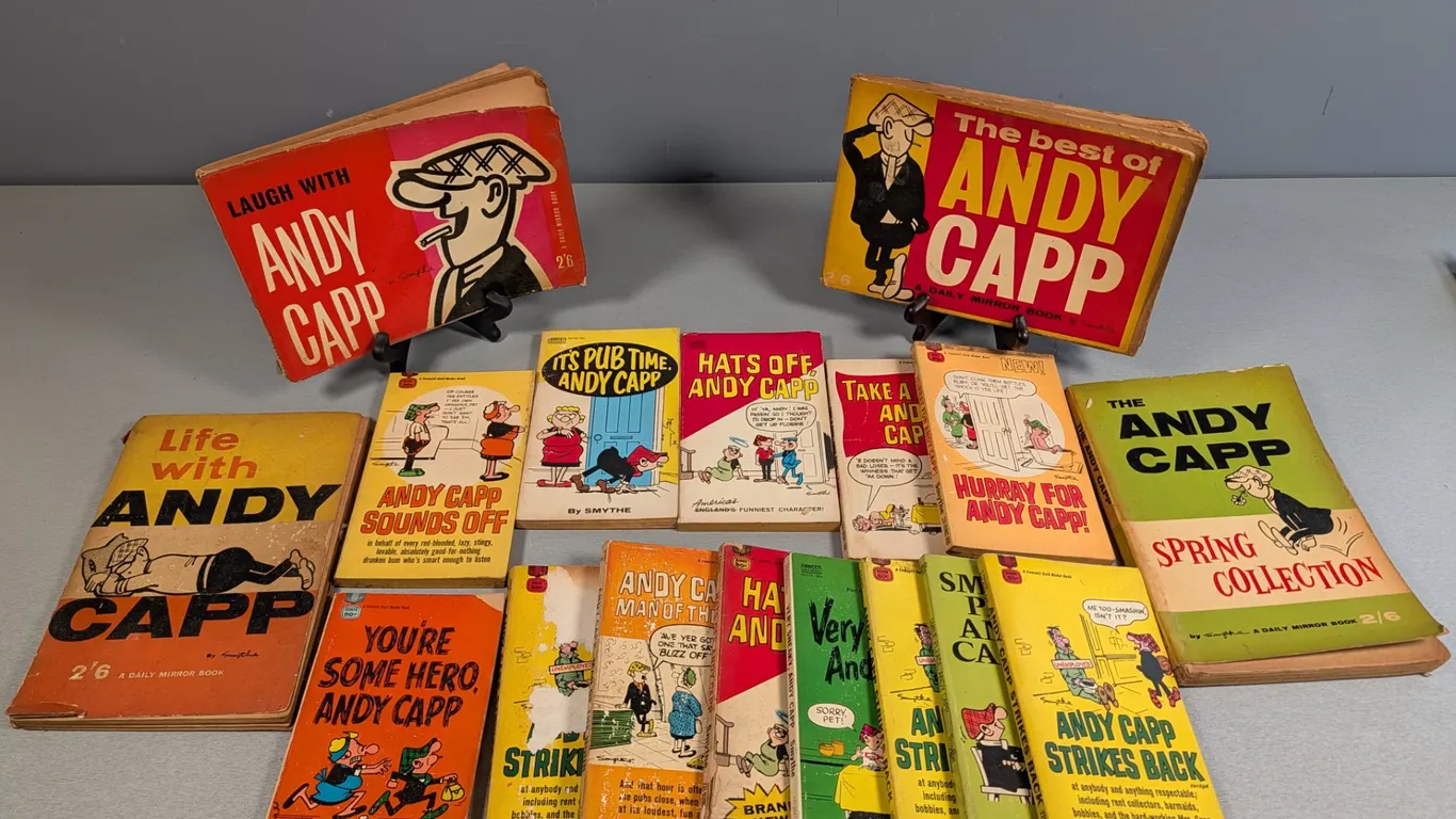 Vintage Andy Capp Comic Book Collection