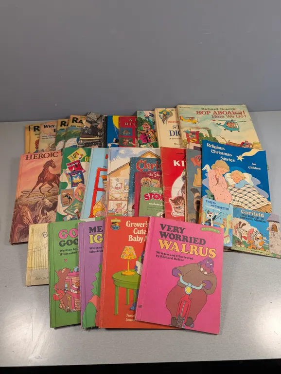 Collection of Vintage Children's Storybooks