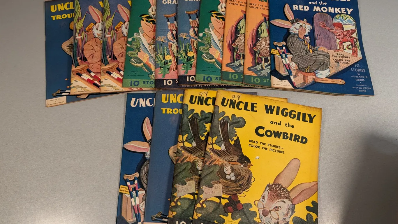 Collection of 14 vintage Uncle Wiggily Books