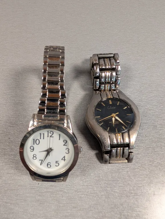 Two Assorted Metal Band Watches