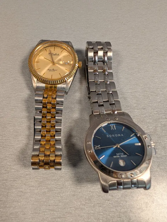 Dufonte Lucien Piccard and Sonoma Quartz Wristwatches