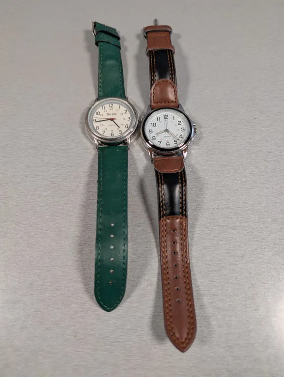 Truce and Accutime Quartz Wristwatches