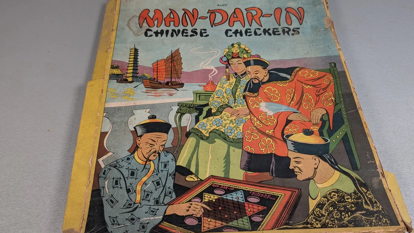 Man-Dar-In Chinese Checkers Game by Baldwin Manufacturing