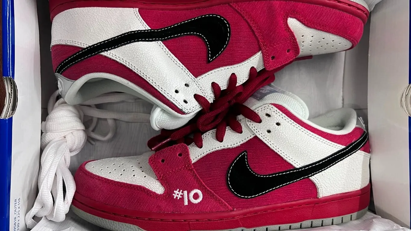 Nike Nike Dunk Low Premium SB Varsity Red/Blk-White-Wlf Gry