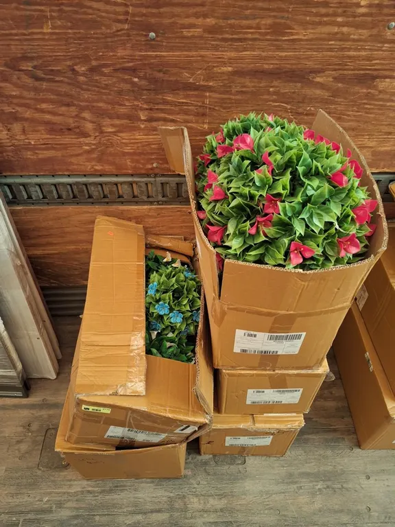 5 Boxes Fake Flowers