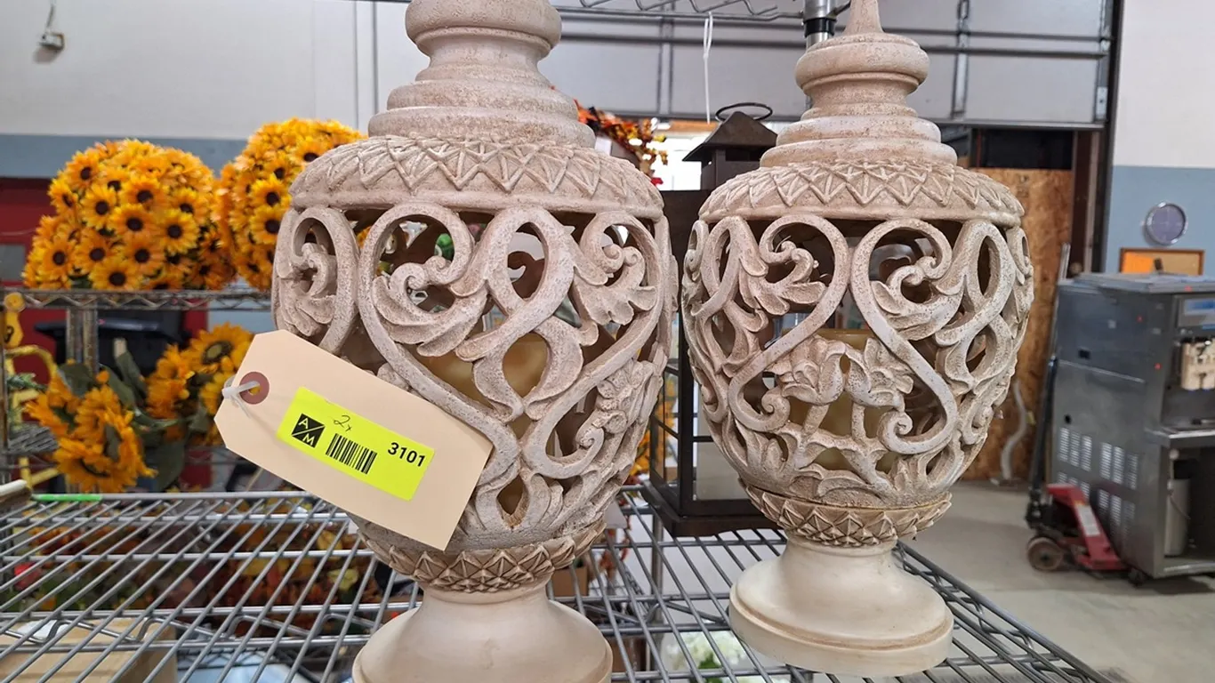 Waterproof LED Lighting Sandstone Carved Resin