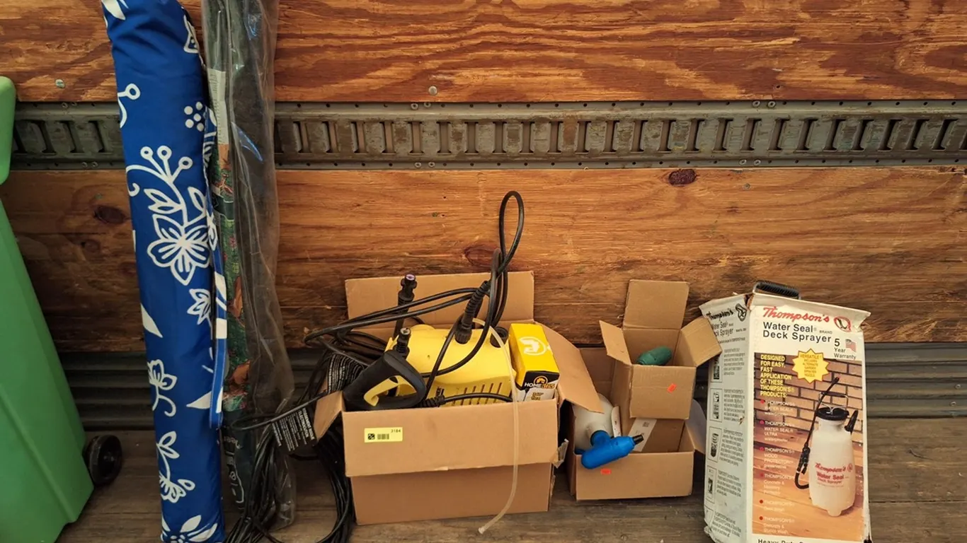 Karcher Electric Pressure Washer, Water Seal Deck Sprayer, Flex Water Sprayer, More