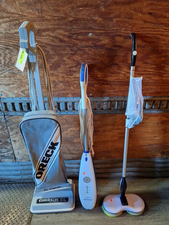 Oreck Vacuum, Sienna Luna Steam Mop, More