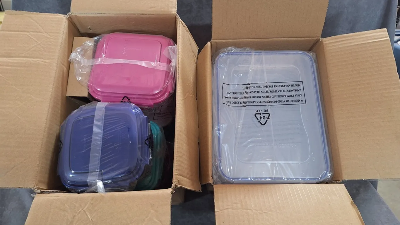 Lock & Lock Plastic Storage Containers