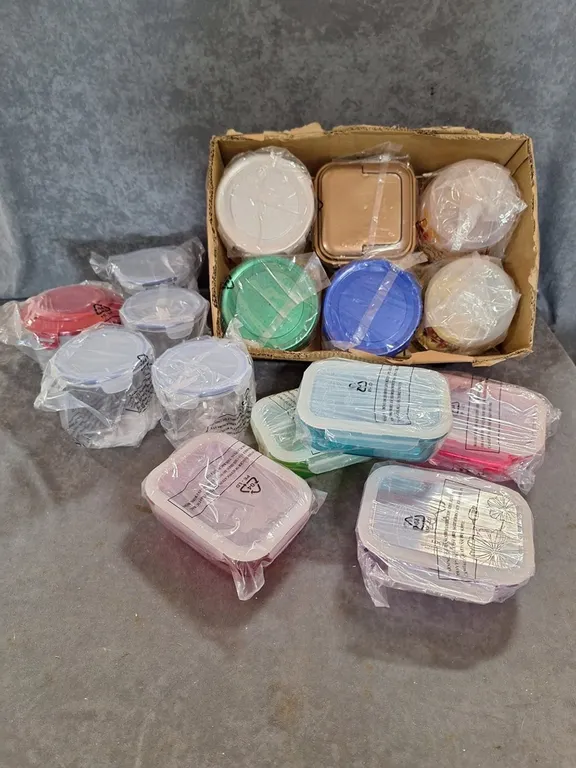 Lock & Lock Plastic Storage Containers