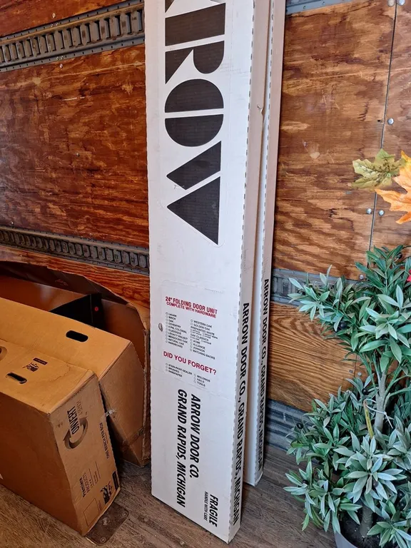2 Arrow 24" Folding Door Units