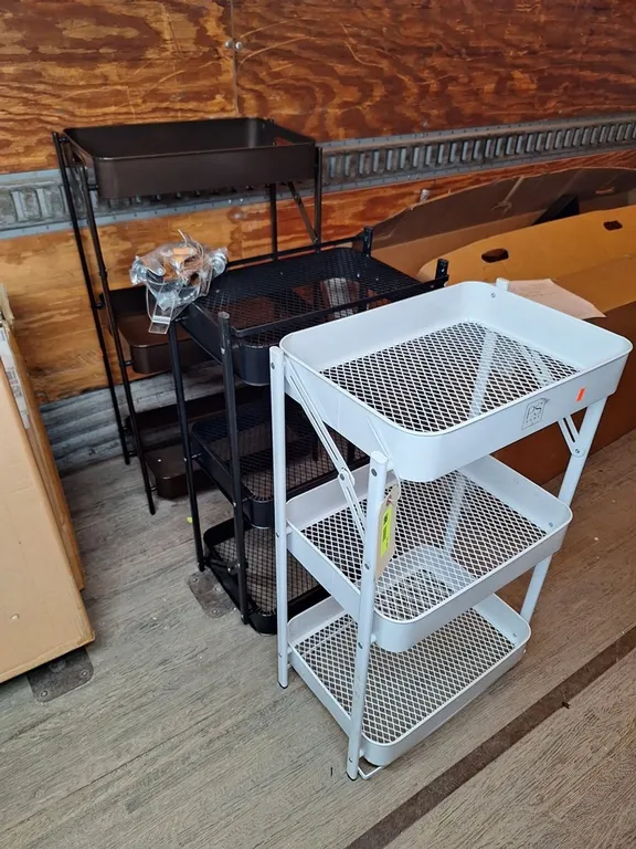 3 Metal 3-Tier Stands