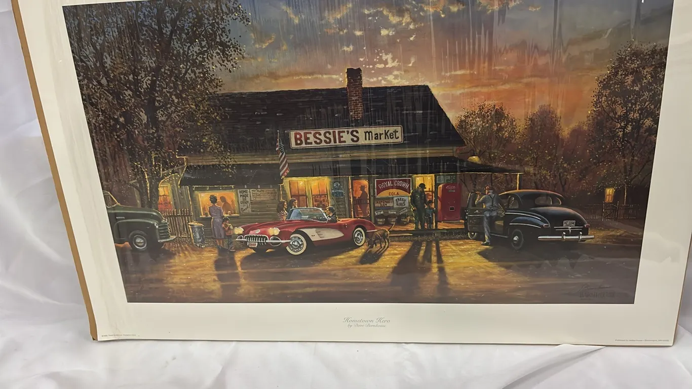 PRINT “HOMETOWN HERO” BY DAVE BARNHOUSE