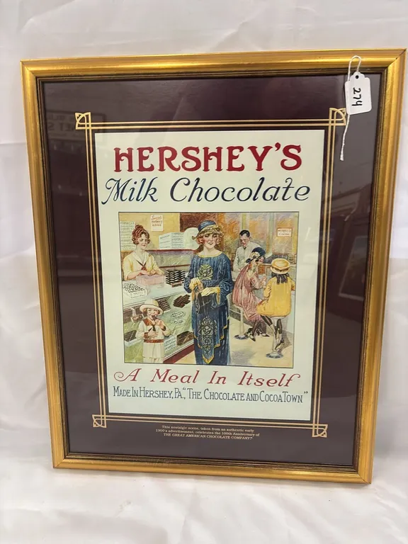 FRAMED PRINT HERSHEYS