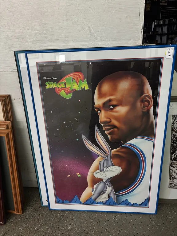FRAMED POSTER WARNER BROS. SPACE JAM