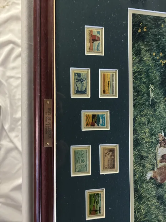 FRAMED PRINT “DAYS OF SPLENDOR” BY MORT KUNSTLER