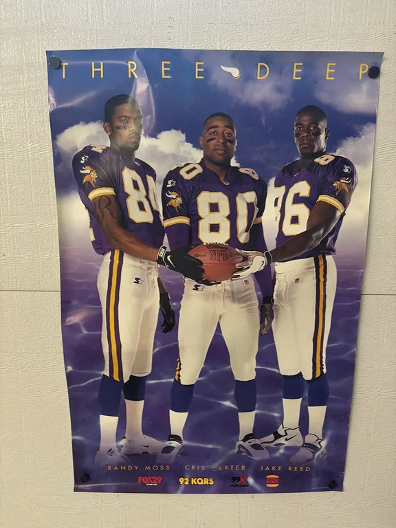 POSTERS 3 VIKINGS-2 TWIN CITY MARATHON-PEPSI
