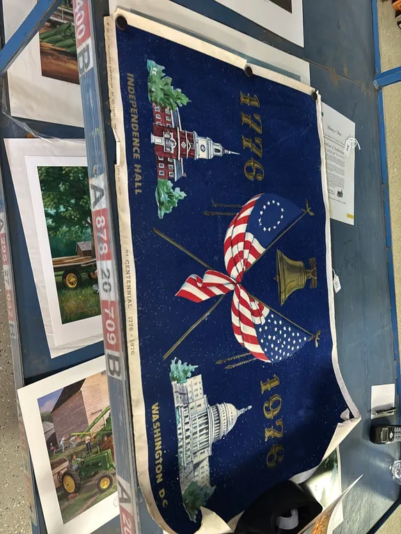 POSTERS WASHINGTON DC BI CENTENNAL 1976-REBUILDING AMERICA GREAT-TIDE-GMC MN WILD