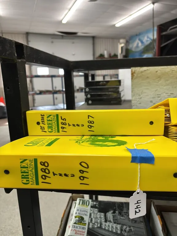 2BINDERS OF GREEN MAGAZINES