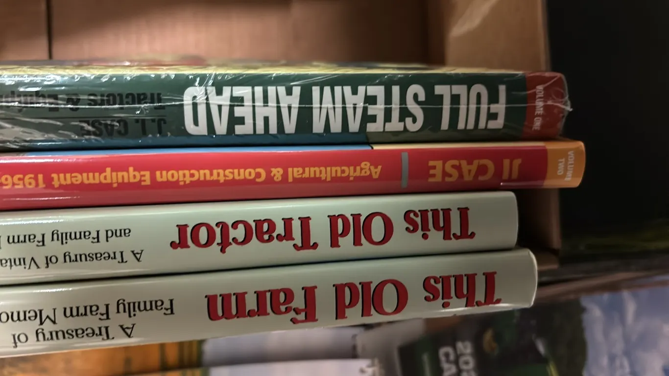 4 TRACTOR BOOKS