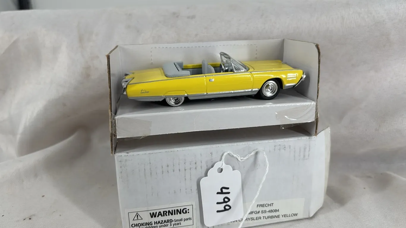 1964 CHRYSLER TURBINE YELLOW