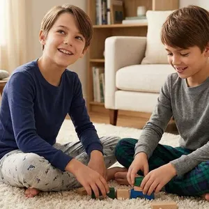 Petit Lem Boys' Pyjamas Size 6, 2 Sets