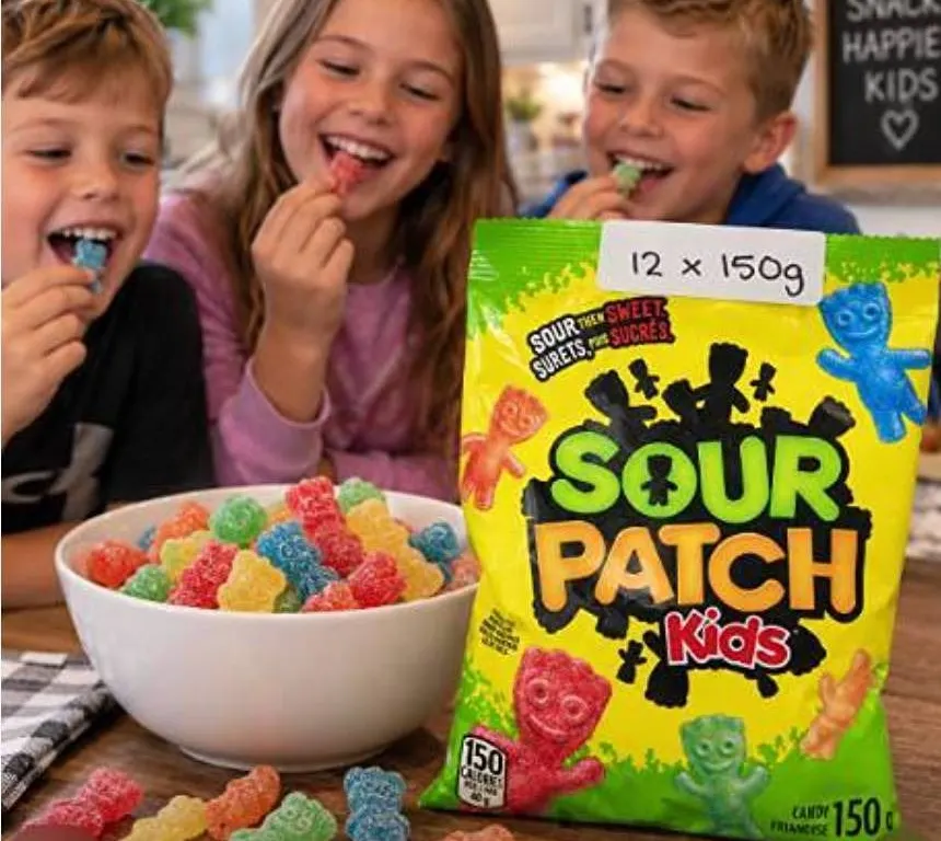 Sour Patch Kids Candy 12 x 150g Bags Case