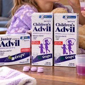 Advil Junior Strength & Children's Grape Lot