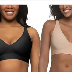 Buffalo Seam-Free Wire-Free Bra 2 Pack M/M