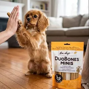 TenDogs DuoBones Minis Dog Chews Chicken 100g