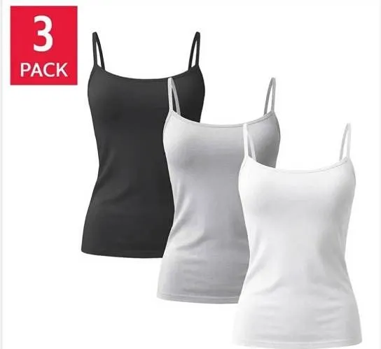 Splendid Cami Shelf Bra 3-Pack Organic XL/TP