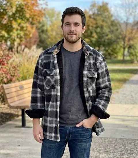 Realtree Fleece Lined Plaid Shirt XXL