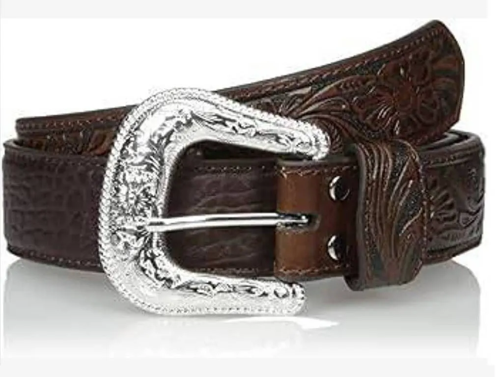 Silver Jeans Co. Brown Belt Size L/G 36-38
