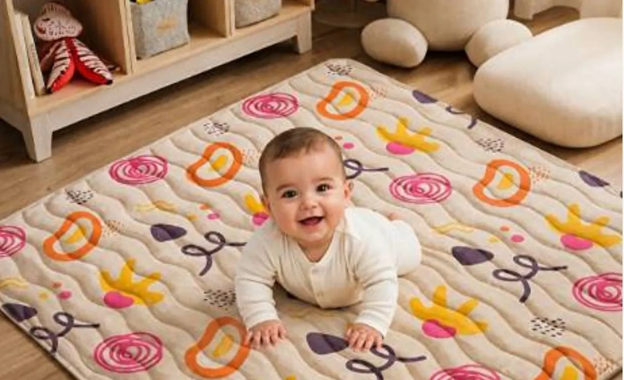 Space Seal Kids Play Mat Multicolour Polyurethane