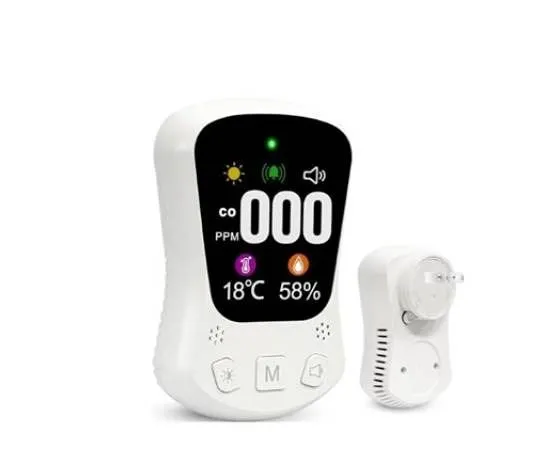 Lot of 2 Carbon Monoxide Detectors Plug-In with Display