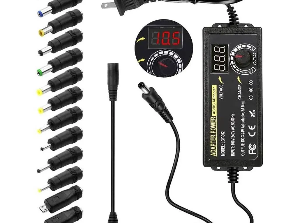 72W Universal Power Adapter With 14 Tips