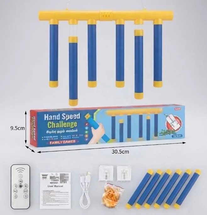 BTFO Hand Speed Drop Stick Reflex Set Blue