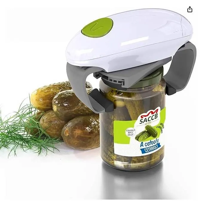Homelet Electric Jar Opener White Green