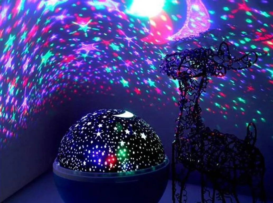 Star Master Dream Rotating Projection Lamp