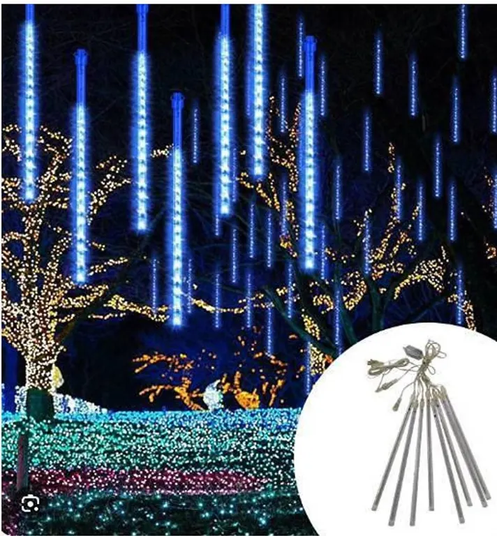 30cm LED Shower Meteor Rain Light Set