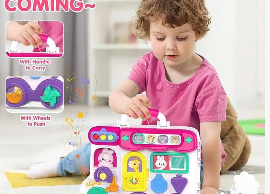 Vanvimen Multifunctional Busy Car Toy