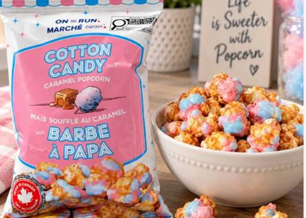 Cotton Candy Caramel Popcorn 7 x 80g Box